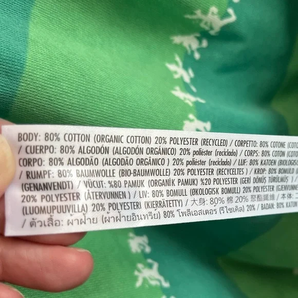 Disneyland Striped Spirit Jersey Mickey Friends‎ Sweatshirt Unisex Sz XL Green - Picture 8 of 11